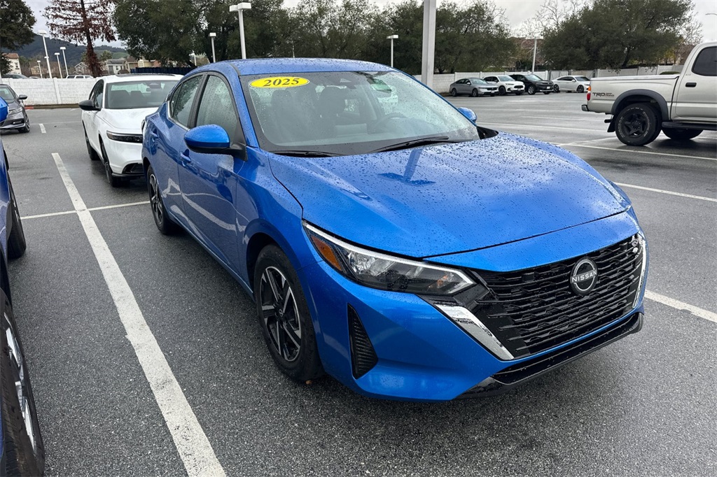 Used 2025 Nissan Sentra SV with VIN 3N1AB8CV3SY357415 for sale in Morgan Hill, CA