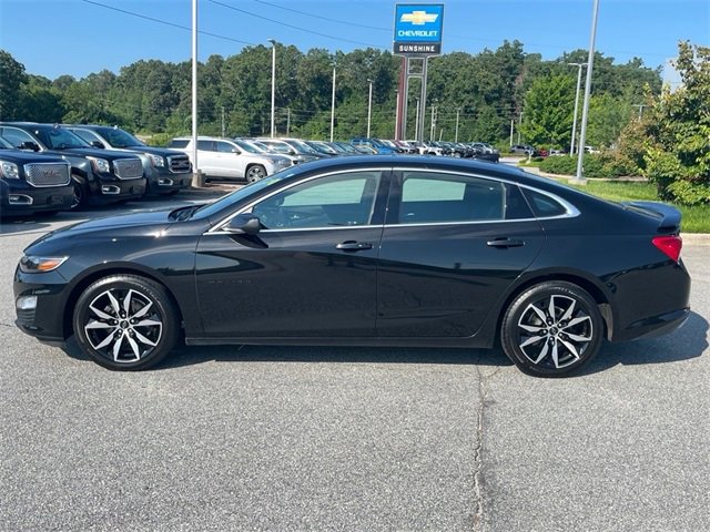 Used 2021 Chevrolet Malibu RS with VIN 1G1ZG5STXMF046910 for sale in Arden, NC