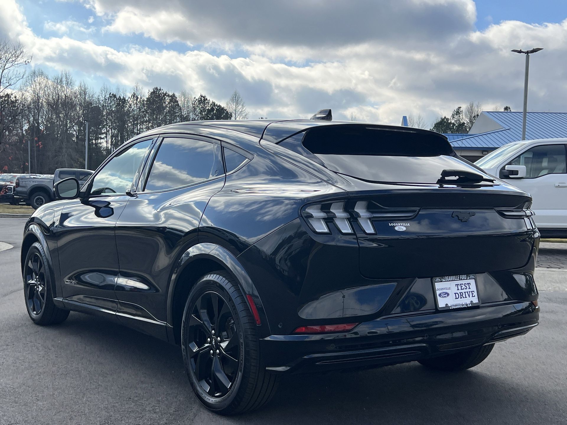 Certified 2023 Ford Mustang Mach-E Premium AWD with VIN 3FMTK3SU1PMA56587 for sale in Loganville, GA