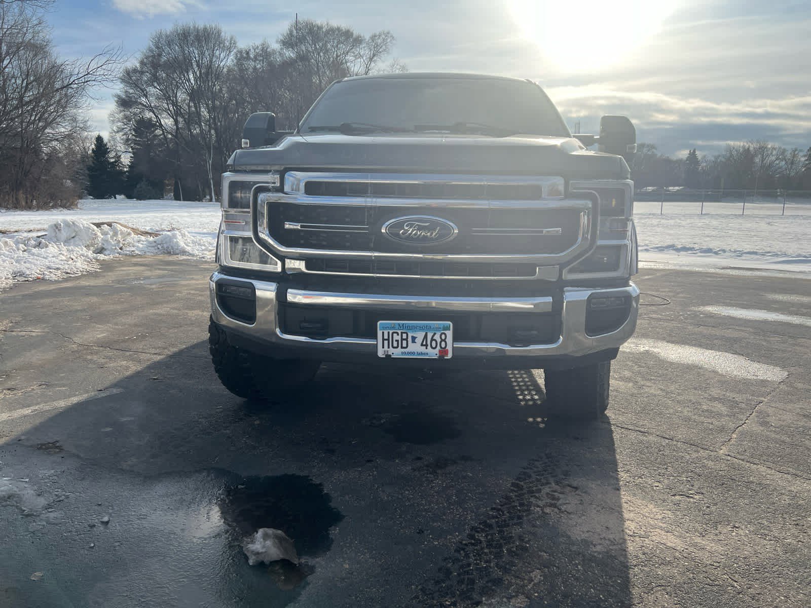 Used 2022 Ford F-250 Super Duty Lariat with VIN 1FT8W2BT2NEC33327 for sale in Coon Rapids, Minnesota