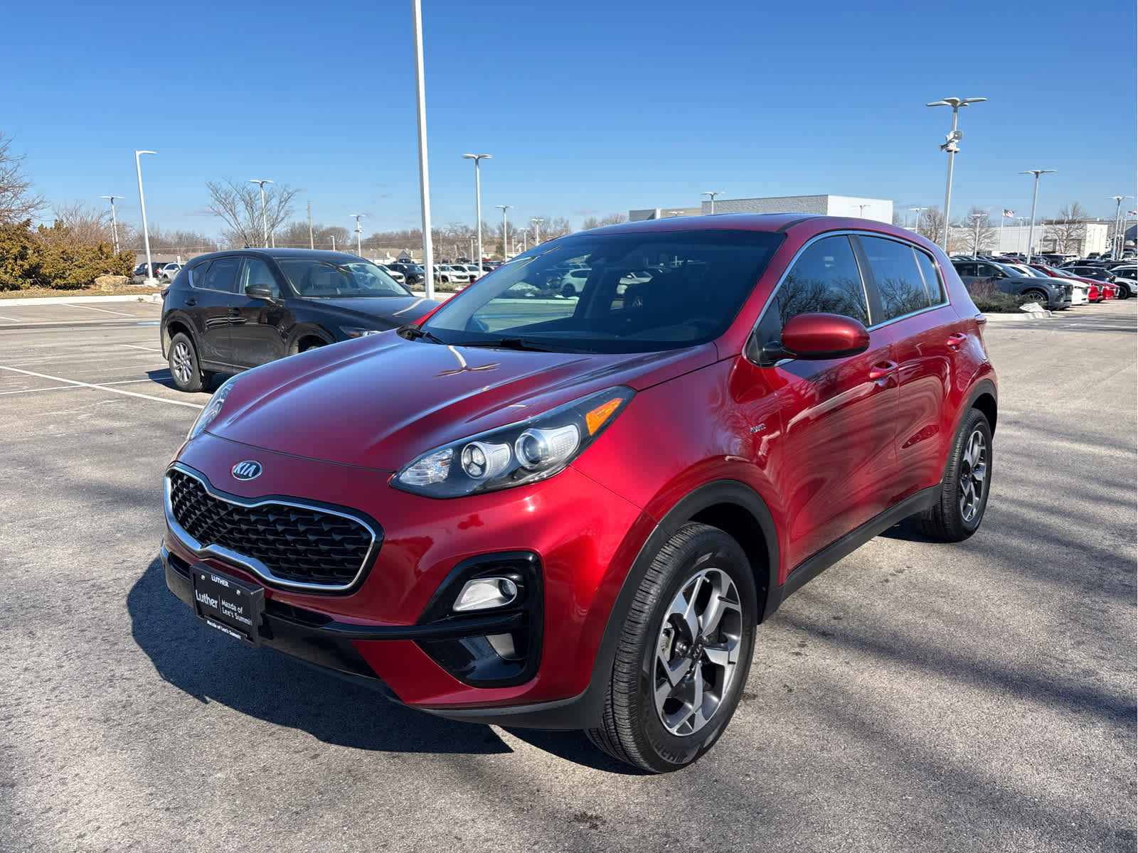 Used 2020 Kia Sportage LX with VIN KNDPMCAC8L7736967 for sale in Kansas City