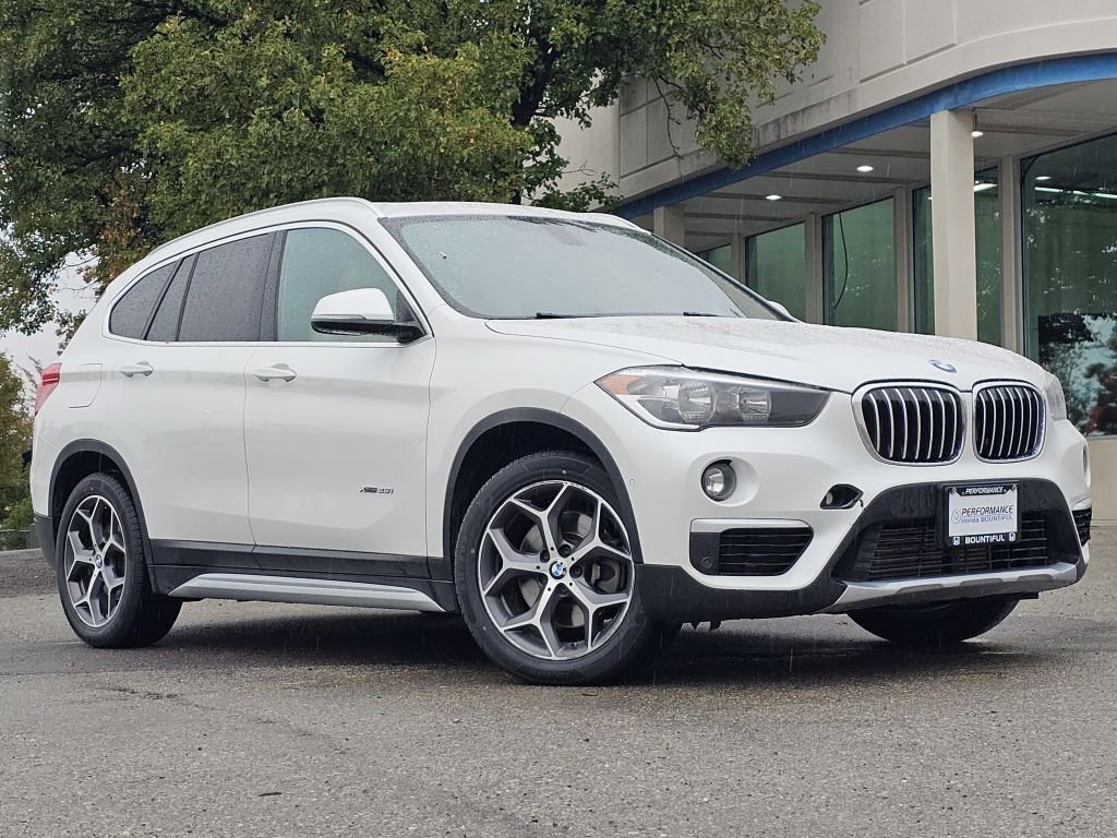 Used 2018 BMW X1 28i with VIN WBXHT3C37J5K30689 for sale in Bountiful, UT