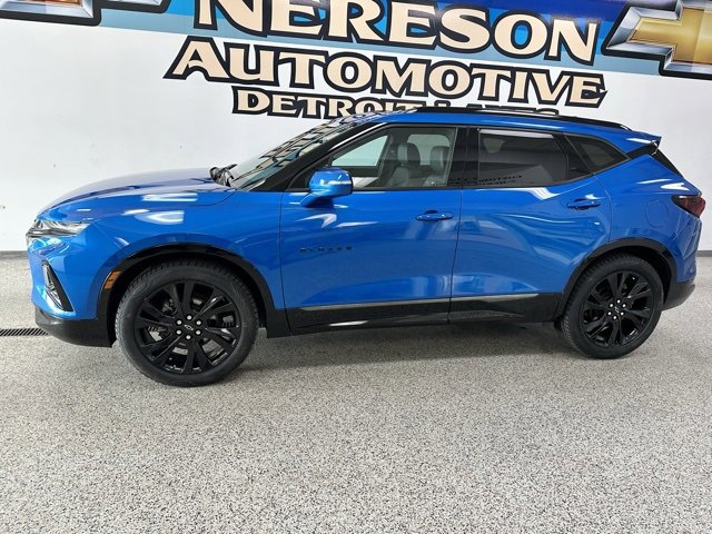 Used 2021 Chevrolet Blazer RS with VIN 3GNKBKRS3MS523702 for sale in Detroit Lakes, Minnesota