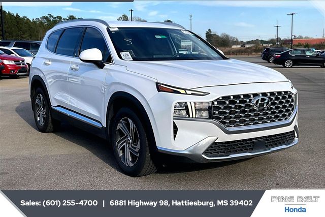 Used 2021 Hyundai Santa Fe SEL with VIN 5NMS24AJ9MH356583 for sale in Hattiesburg, MS