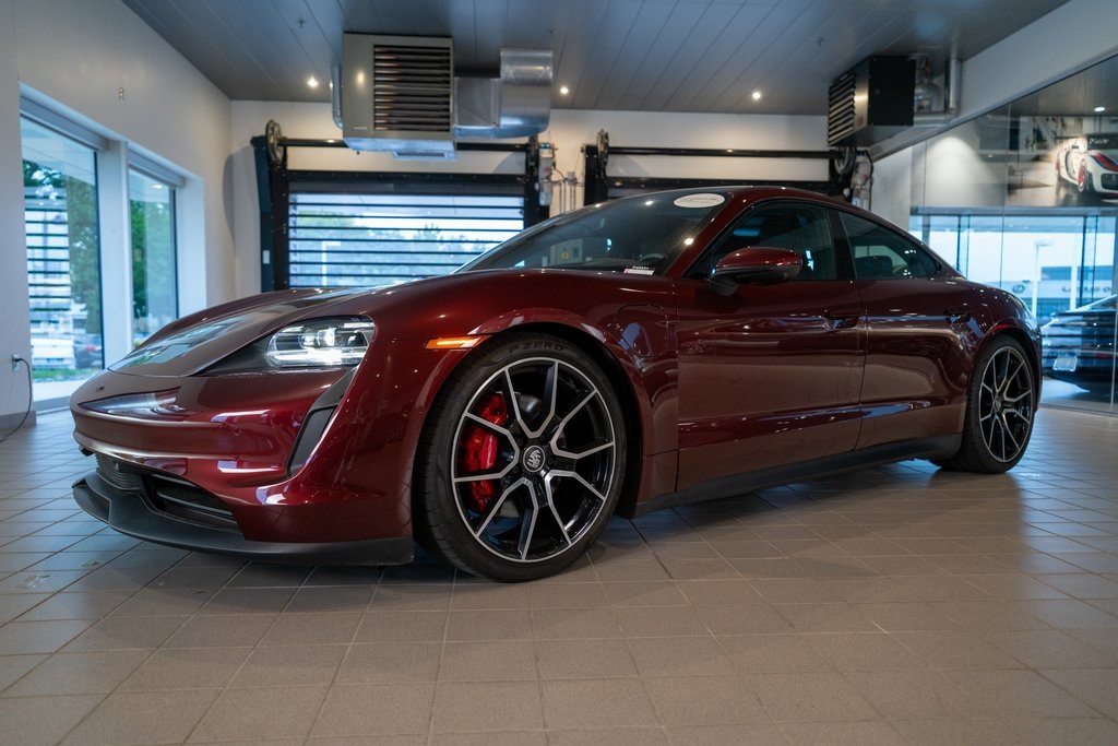 Certified Used 2022 Red Porsche 4S image 1