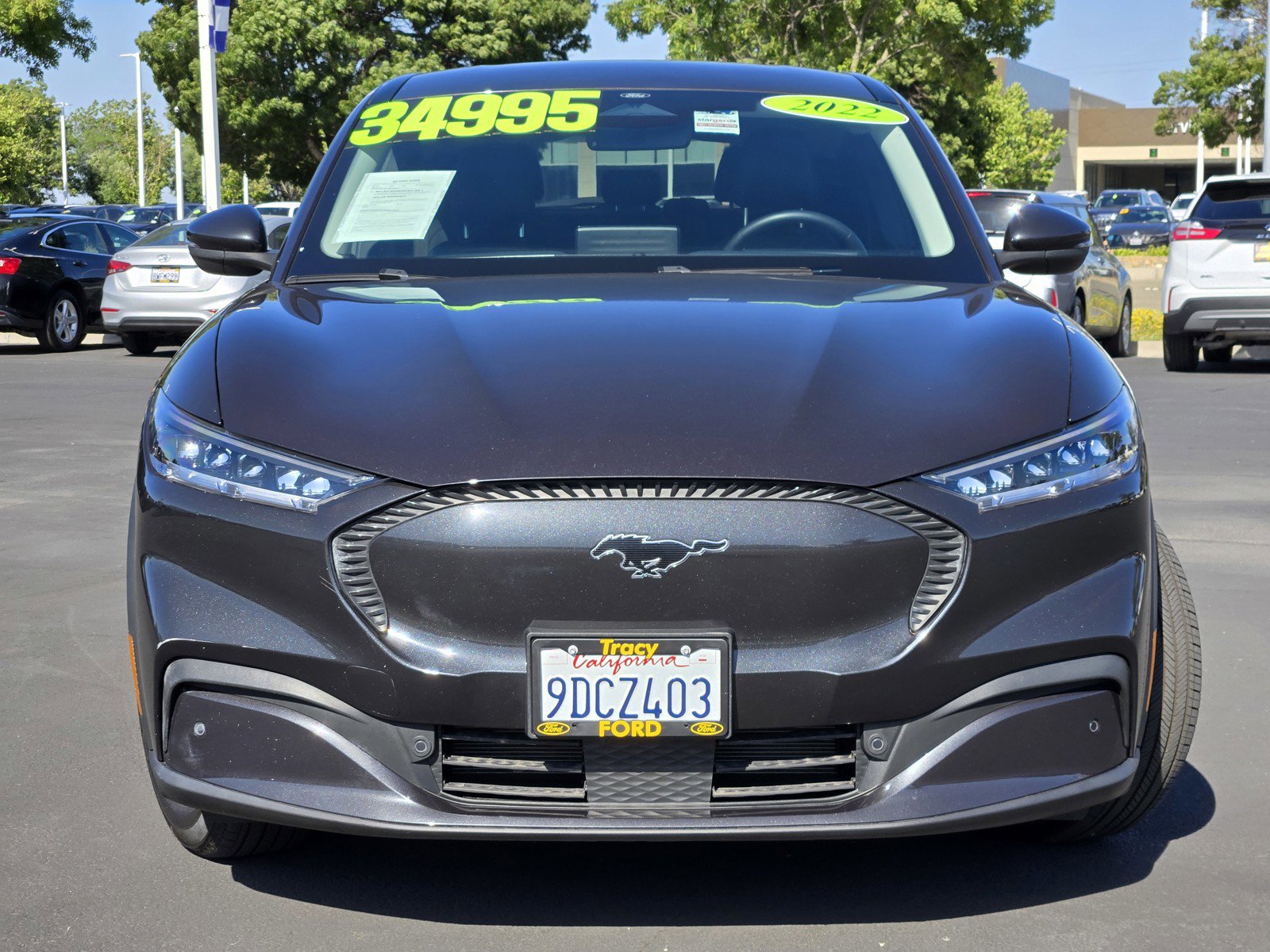 Used 2022 Ford Mustang Mach-E Select RWD with VIN 3FMTK1RM3NMA44576 for sale in Tracy, CA