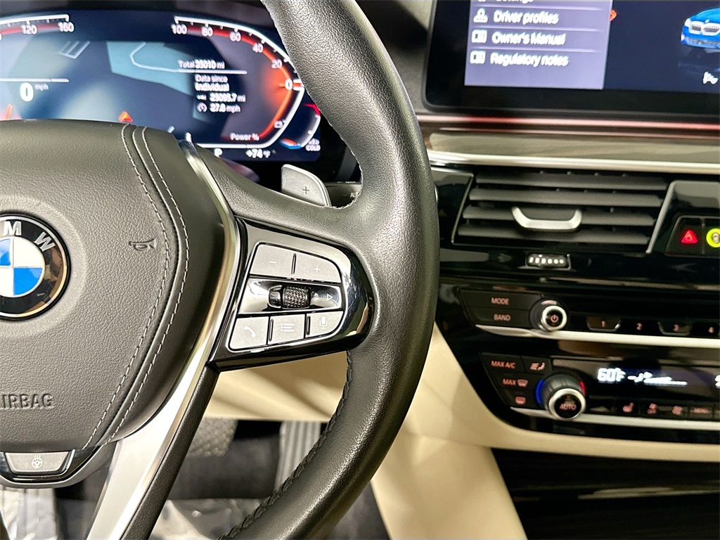 Used 2023 Blue Metallic BMW 540i xDrive image 15