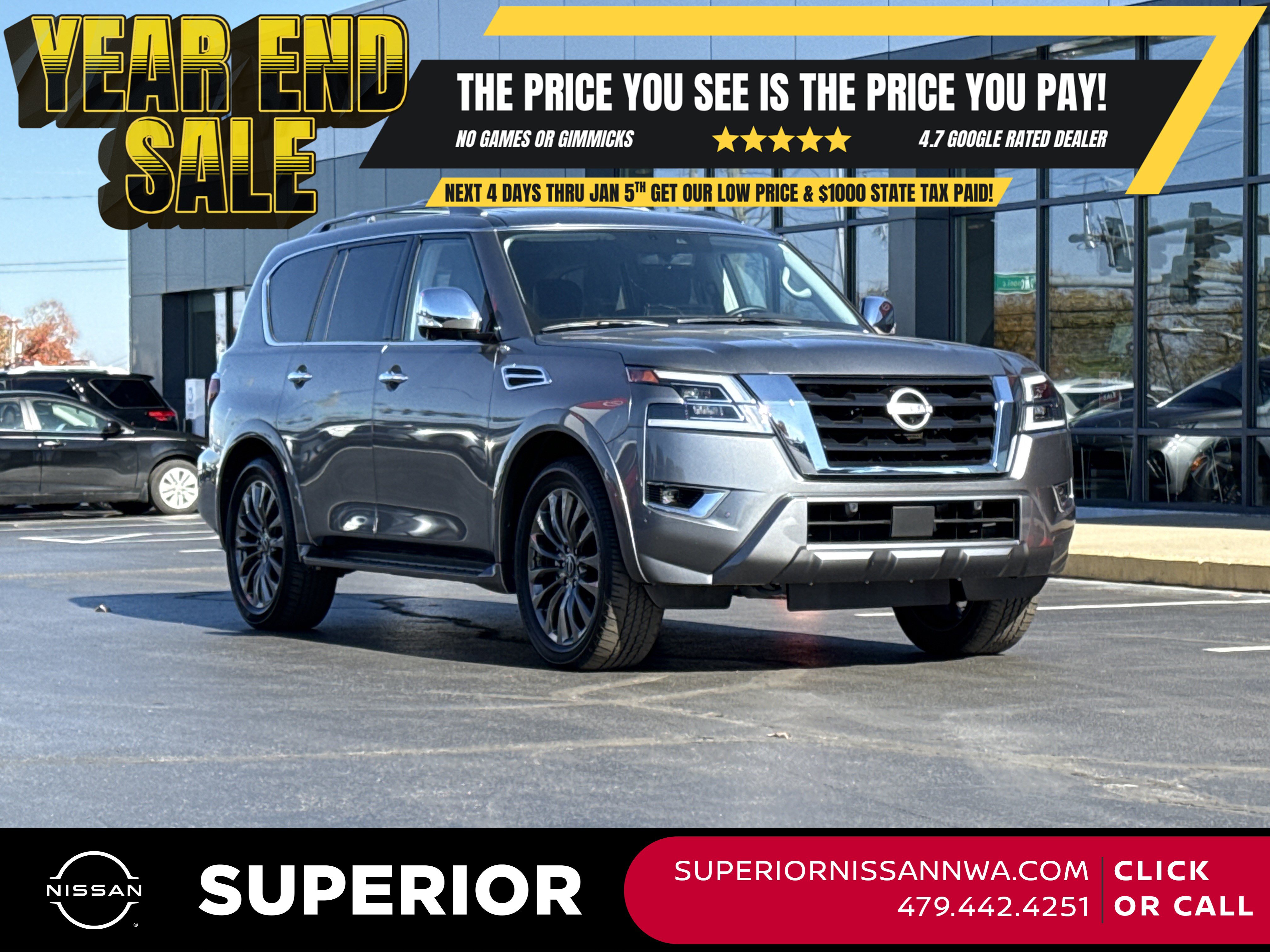 2024 Nissan Armada Platinum's photo
