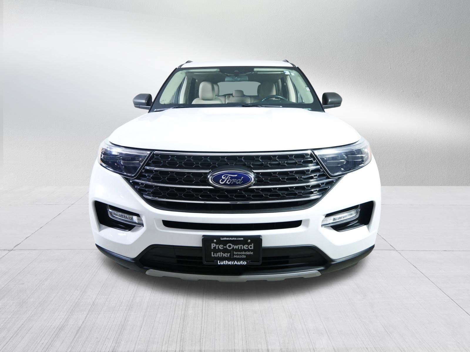 Used 2023 Ford Explorer XLT with VIN 1FMSK8DH0PGA60701 for sale in Brooklyn Center, Minnesota