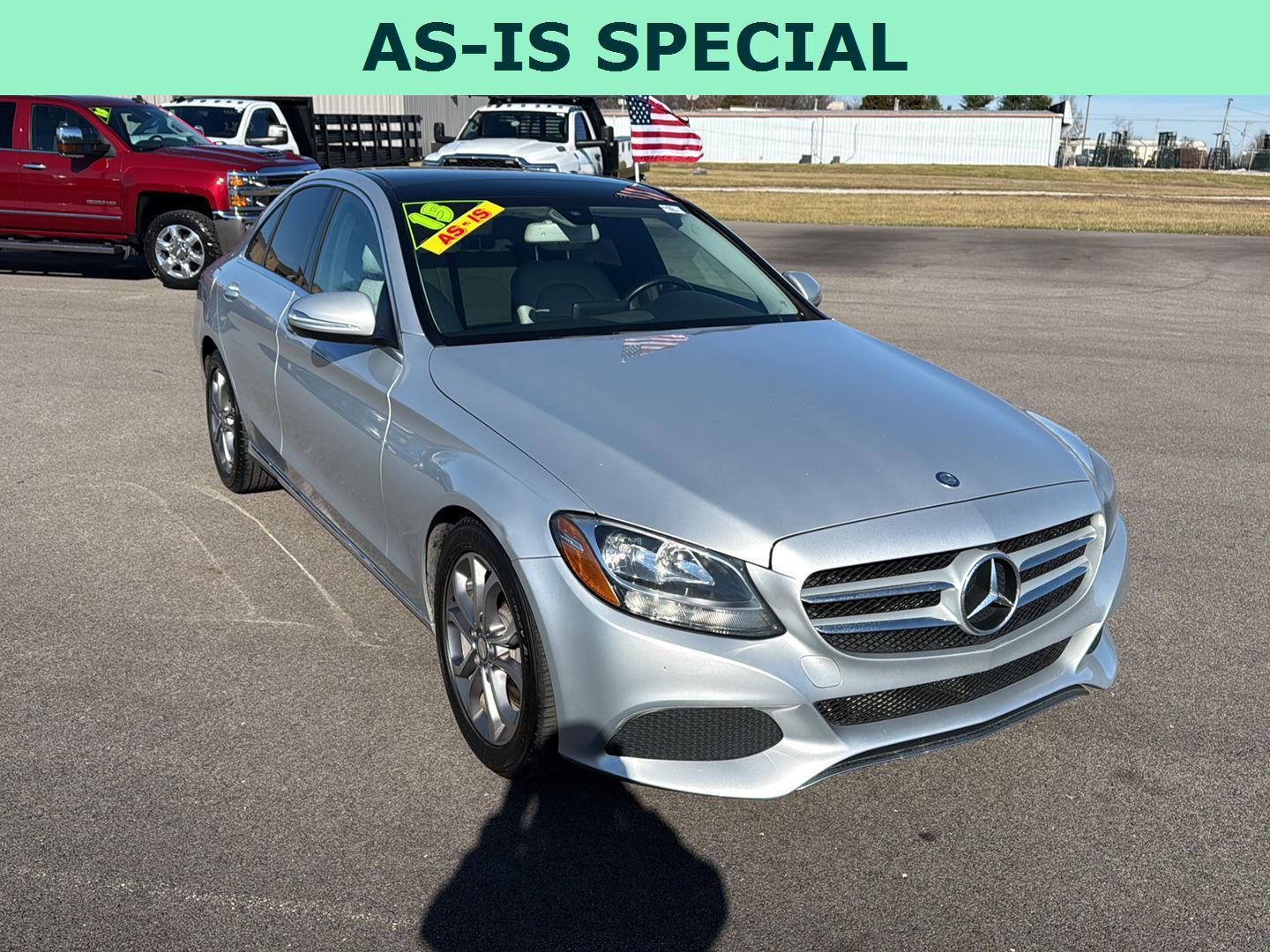 Used 2015 Mercedes-Benz C-Class C300 with VIN 55SWF4JB1FU088808 for sale in Corydon, IN