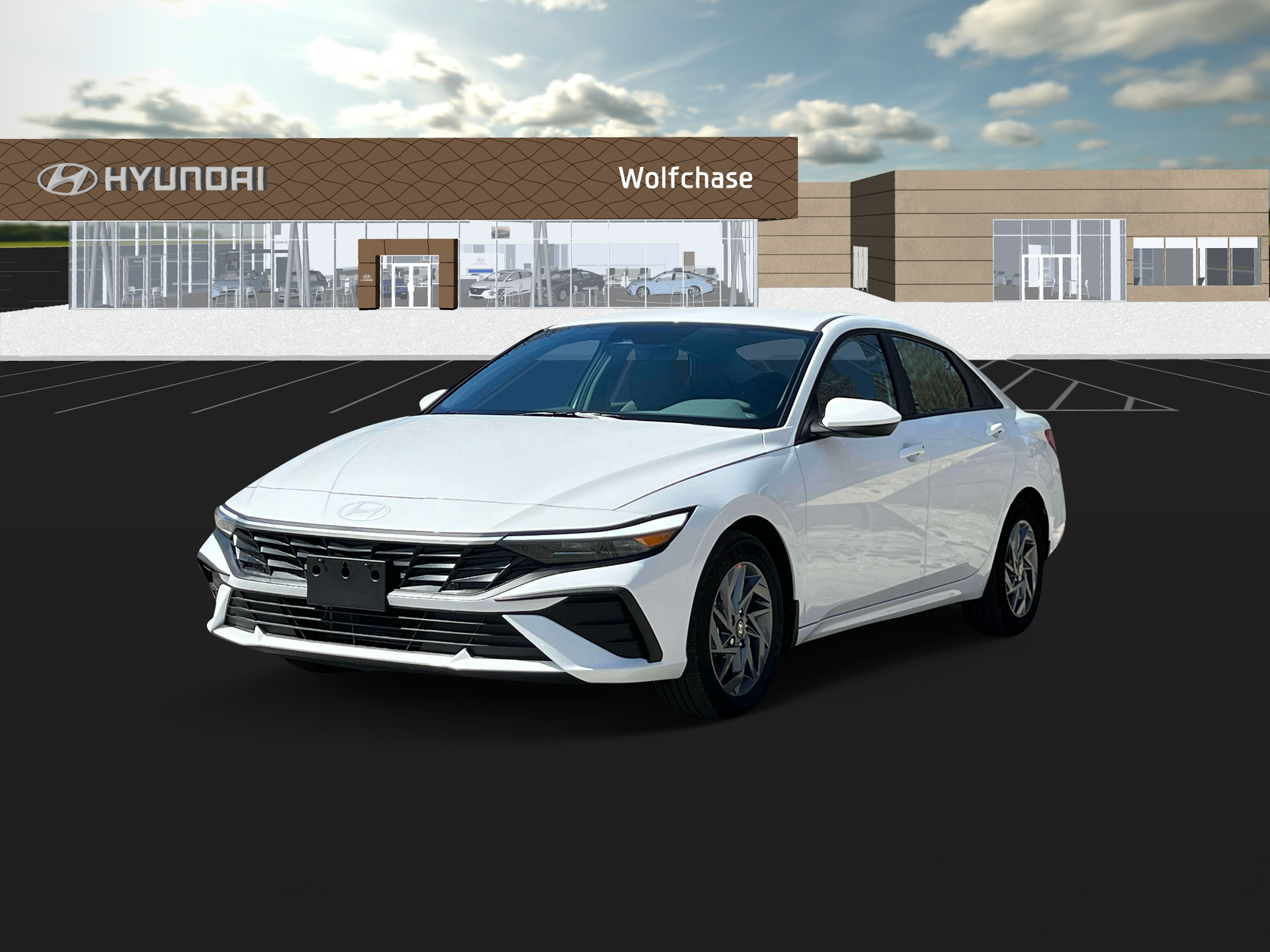 New 2025 White Hyundai Blue image 1