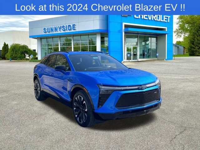 New 2024 Chevrolet Blazer EV RS SUV in Elyria #904067D Sunnyside