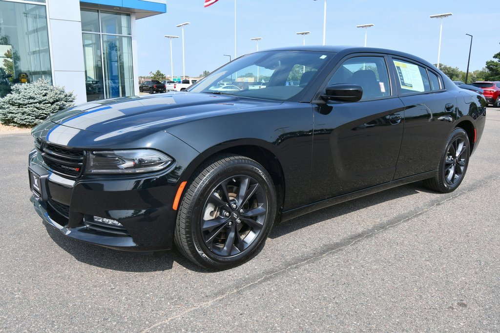 Used 2023 Dodge Charger SXT with VIN 2C3CDXJG9PH513764 for sale in North Branch, Minnesota