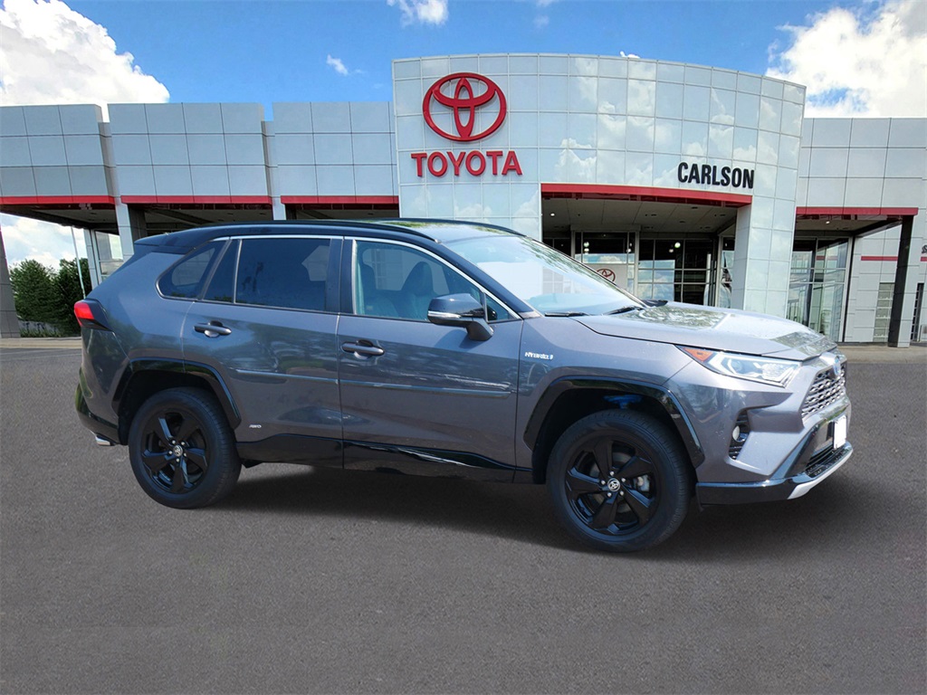 Used 2021 Toyota RAV4 XSE with VIN 2T3E6RFV8MW028142 for sale in Minneapolis, Minnesota