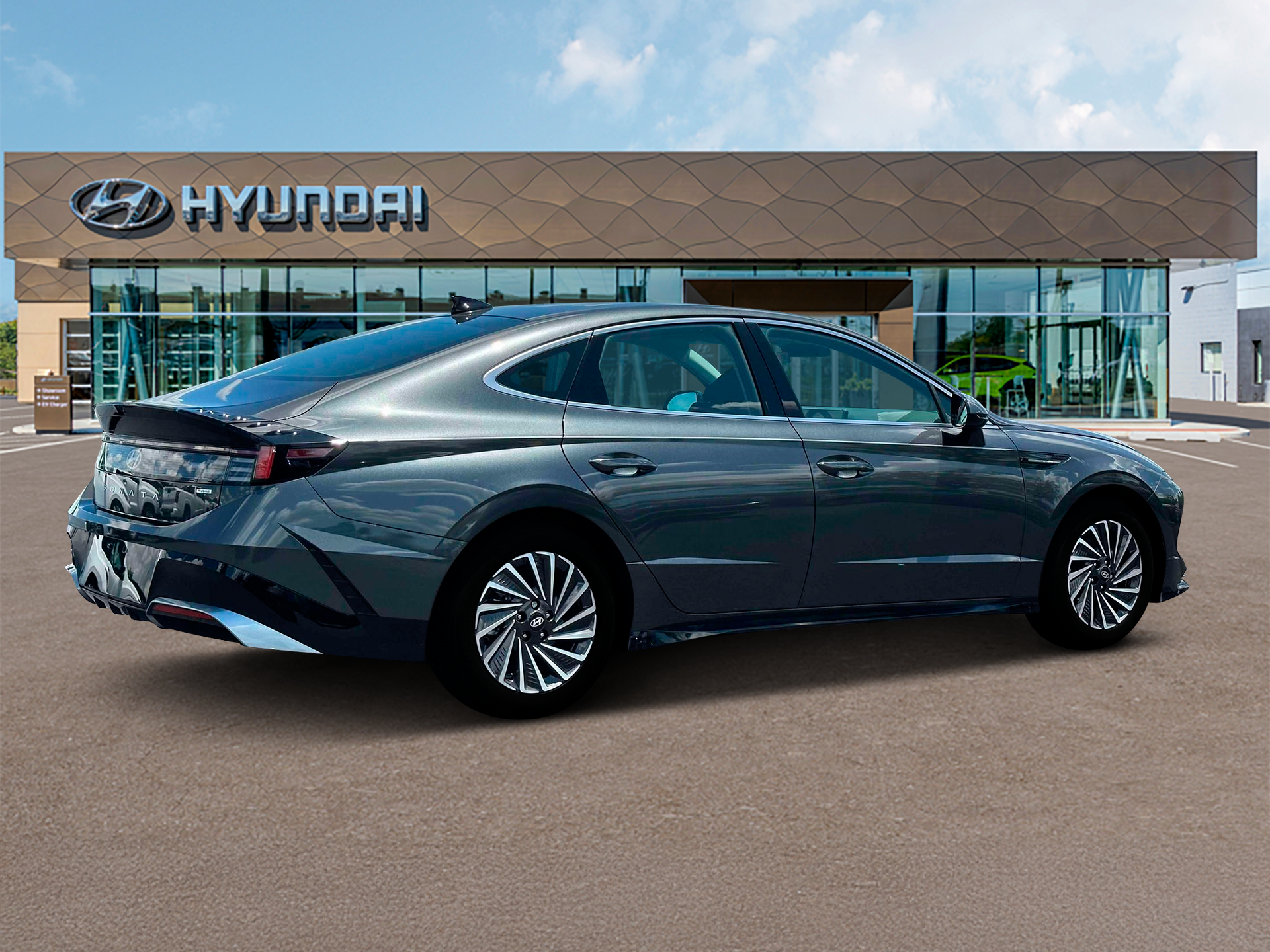 New 2025 Gray Hyundai SEL image 8