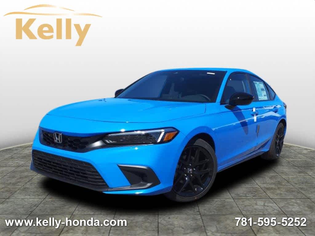 New 2024 Honda Civic Hatchback Sport CVT in Lynn H241579 Kelly