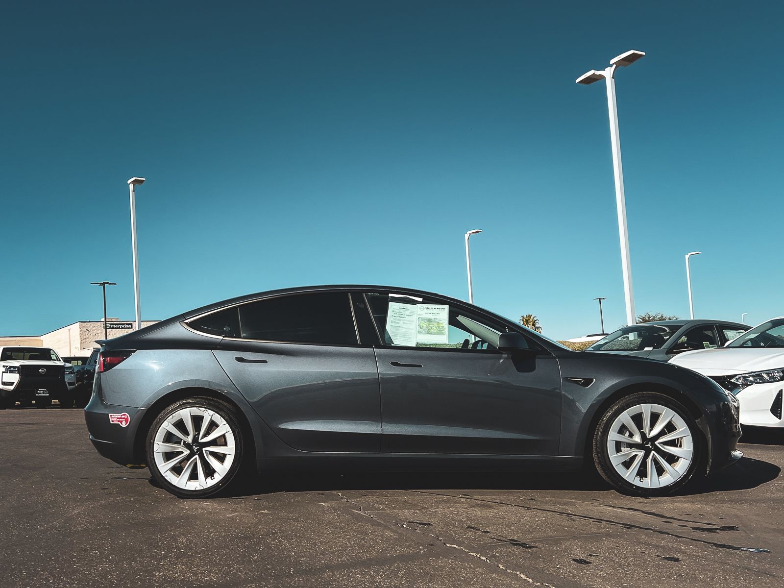 Used 2023 Tesla Model 3 Base with VIN 5YJ3E1EA6PF695702 for sale in Victorville, CA