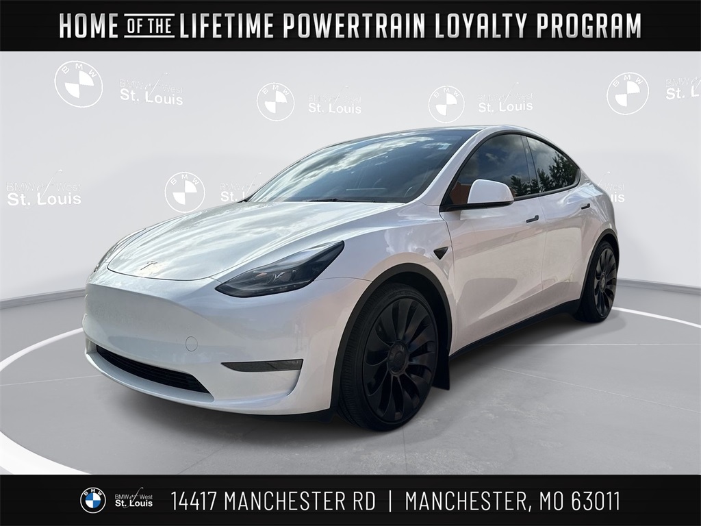 Used 2024 Tesla Model Y Performance with VIN 7SAYGDEF4RA273444 for sale in Manchester, MO