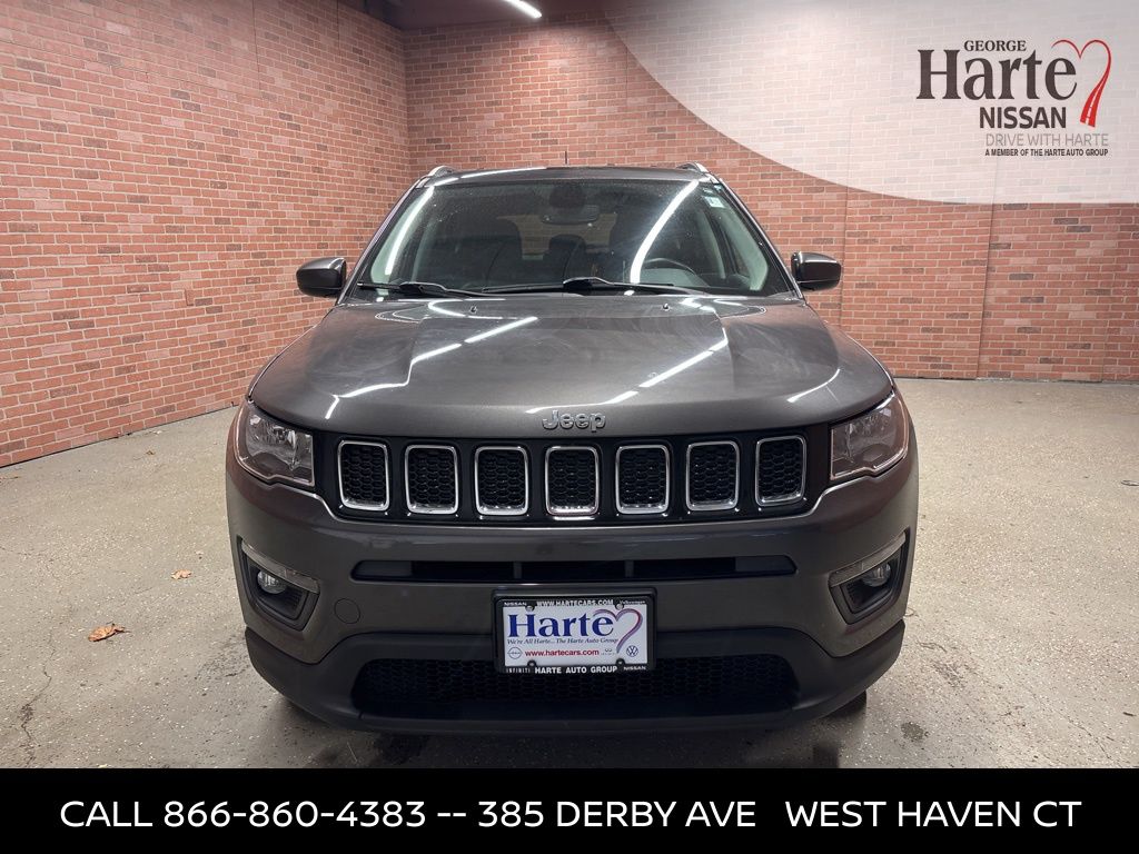 Used 2018 Jeep Compass Latitude with VIN 3C4NJDBB3JT436385 for sale in West Haven, CT