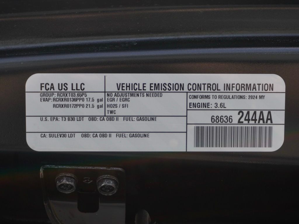 New 2024 Black Clear-Coat Exterior Paint Jeep 4-Door Sport S image 27