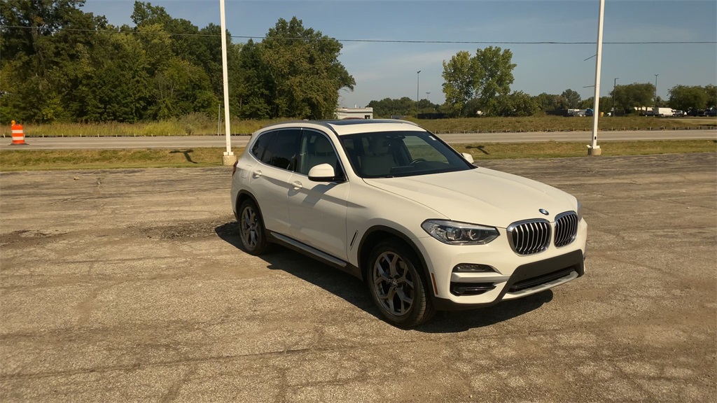 Used 2020 BMW X3 30i with VIN 5UXTY5C08L9B12593 for sale in Chesterton, IN