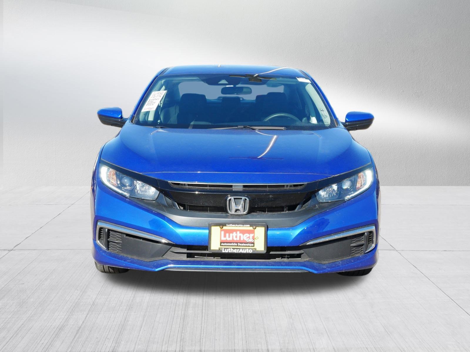 Used 2020 Honda Civic LX with VIN 2HGFC2F62LH560371 for sale in Waite Park, Minnesota