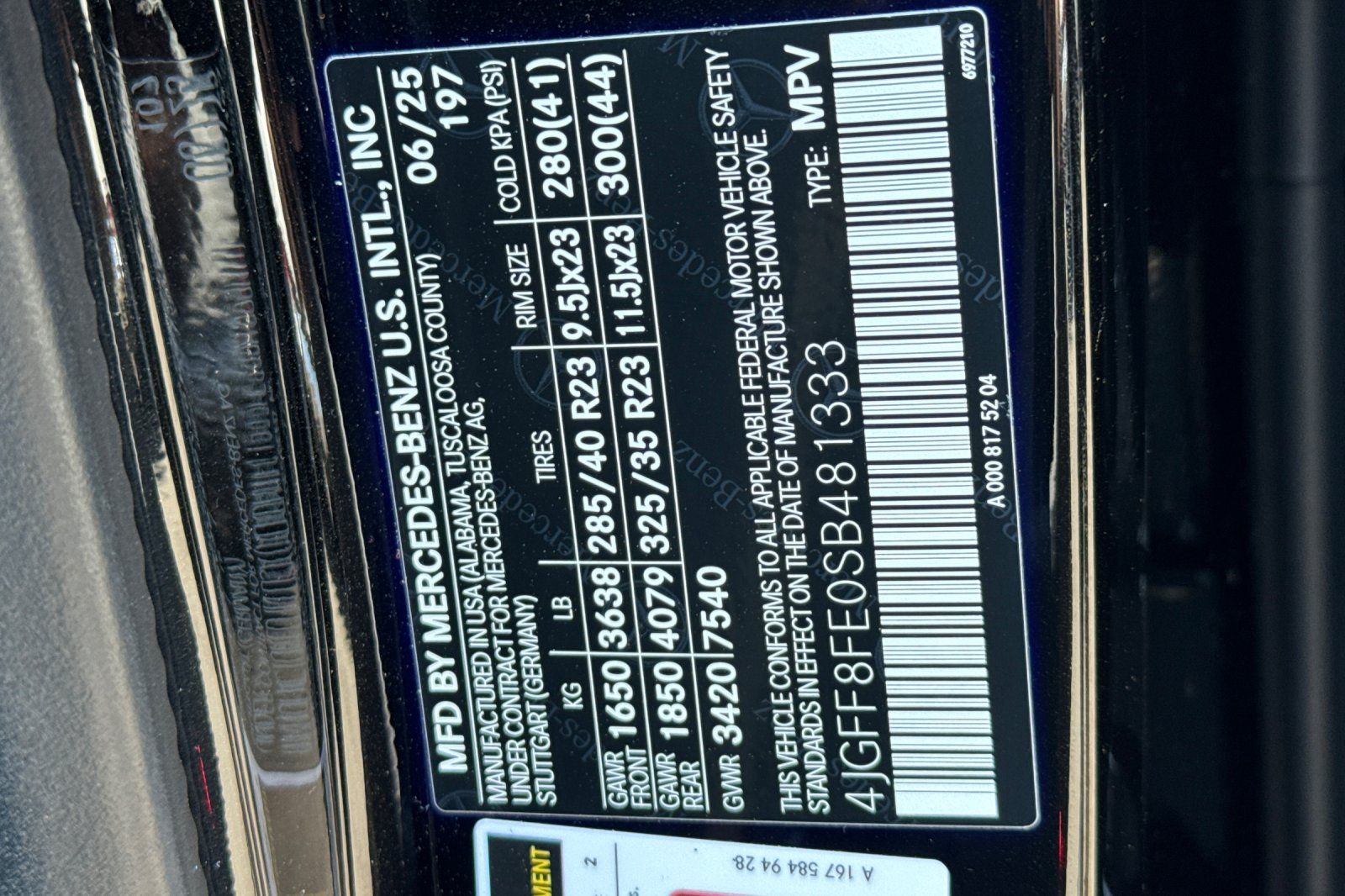 2025 Mercedes Benz GLS 580 4MATIC photo 35