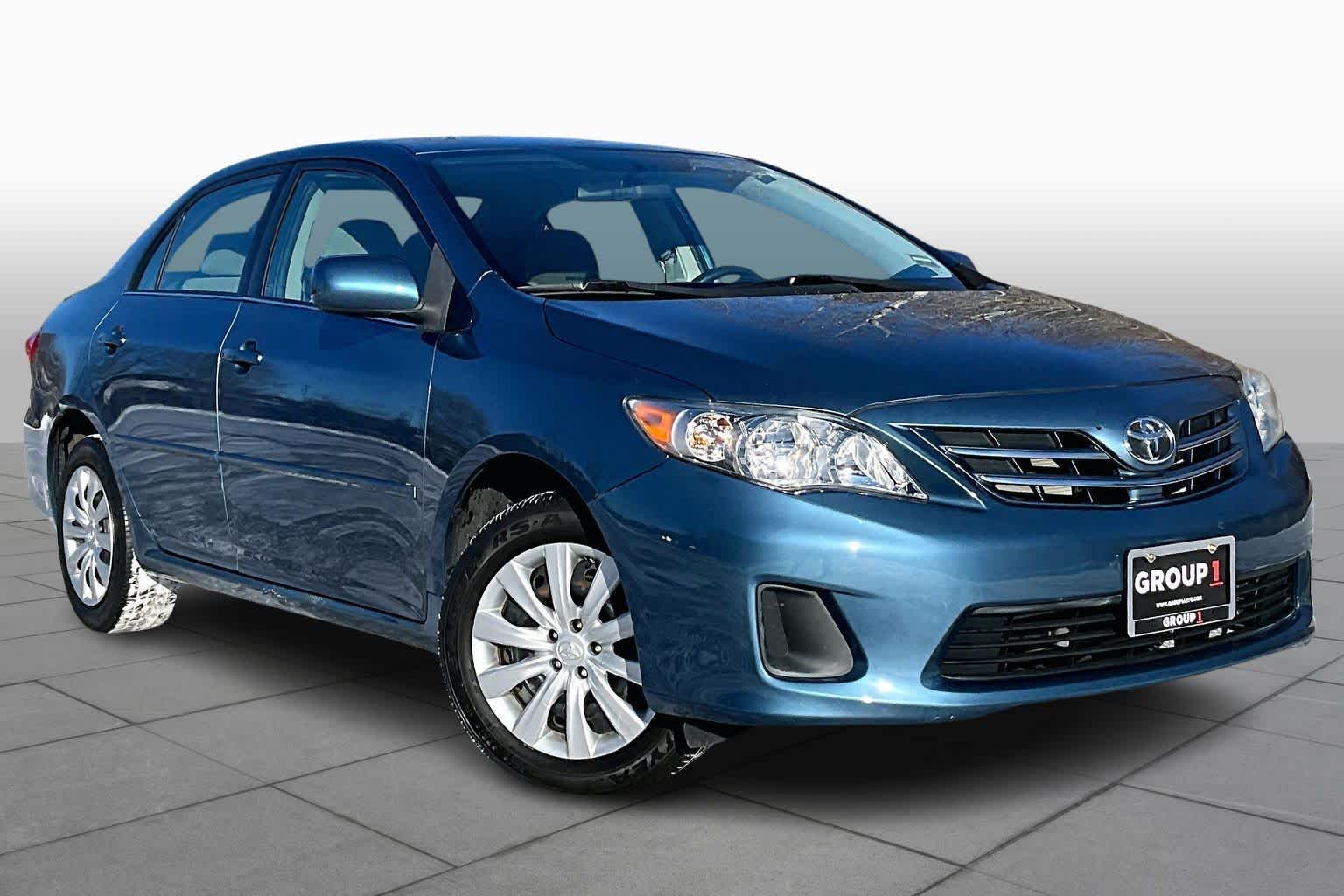 Used 2013 Toyota Corolla LE with VIN 5YFBU4EE7DP081597 for sale in Saco, ME