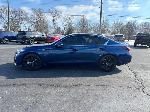 Used 2018 INFINITI Q50 SPORT with VIN JN1EV7AR4JM441429 for sale in Columbia, IL