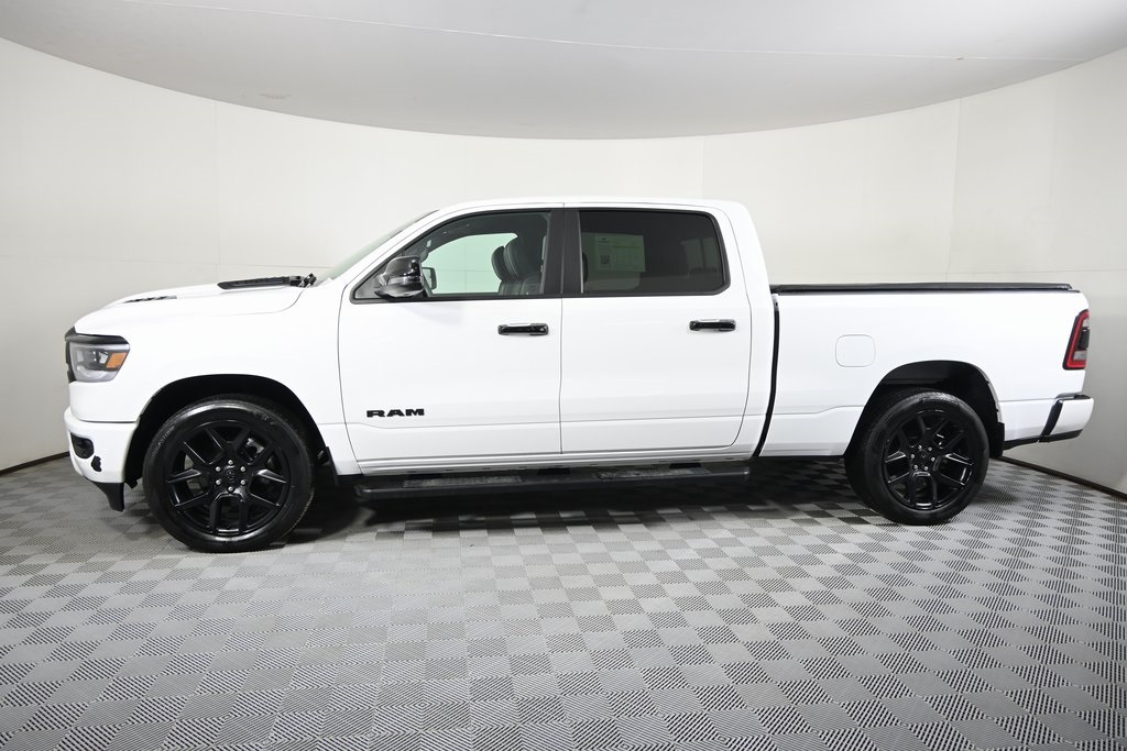 Used 2023 RAM Ram 1500 Pickup Laramie with VIN 1C6SRFRT8PN679924 for sale in Forest Lake, Minnesota