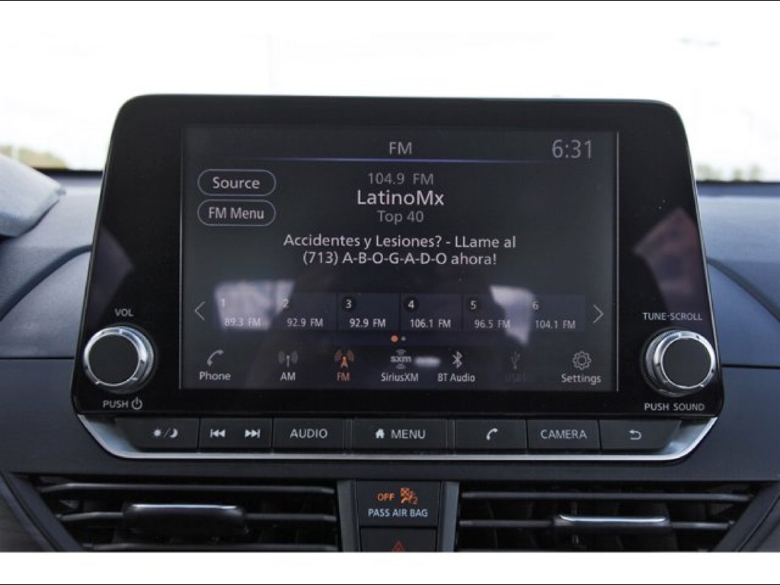 2024 Nissan Altima 2.5 SV Black at Robbins Nissan