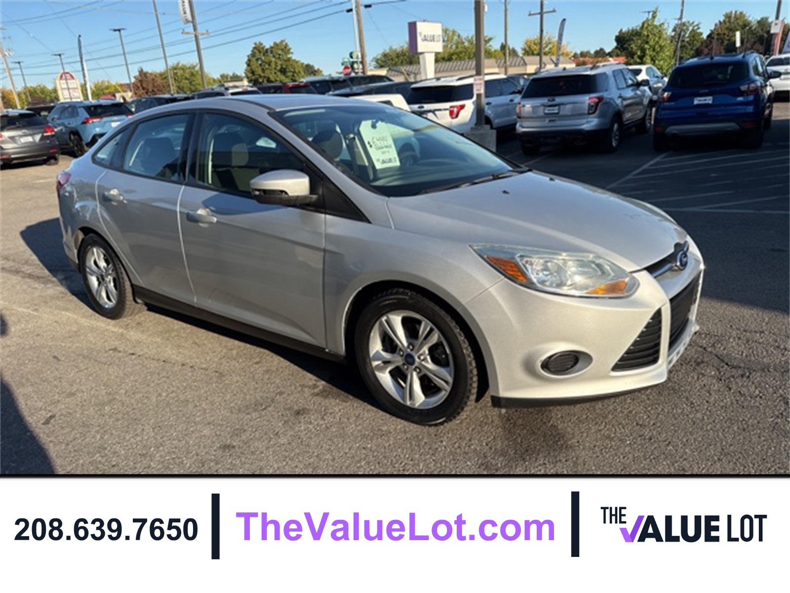 Used 2014 Ford Focus SE with VIN 1FADP3F29EL335809 for sale in Boise, ID