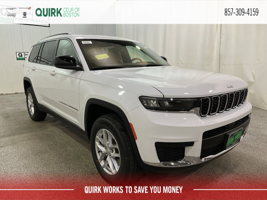 New 2025 Bright White Clearcoat Jeep Laredo X image 1