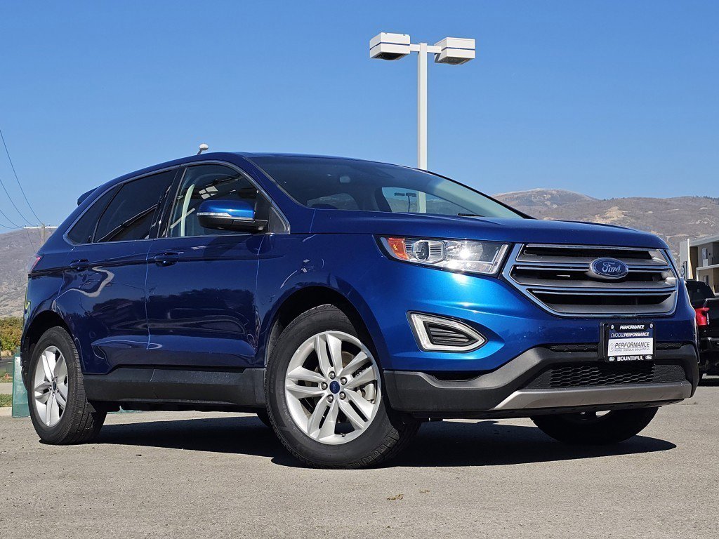 Used 2018 Ford Edge SEL with VIN 2FMPK3J92JBB67947 for sale in Bountiful, UT