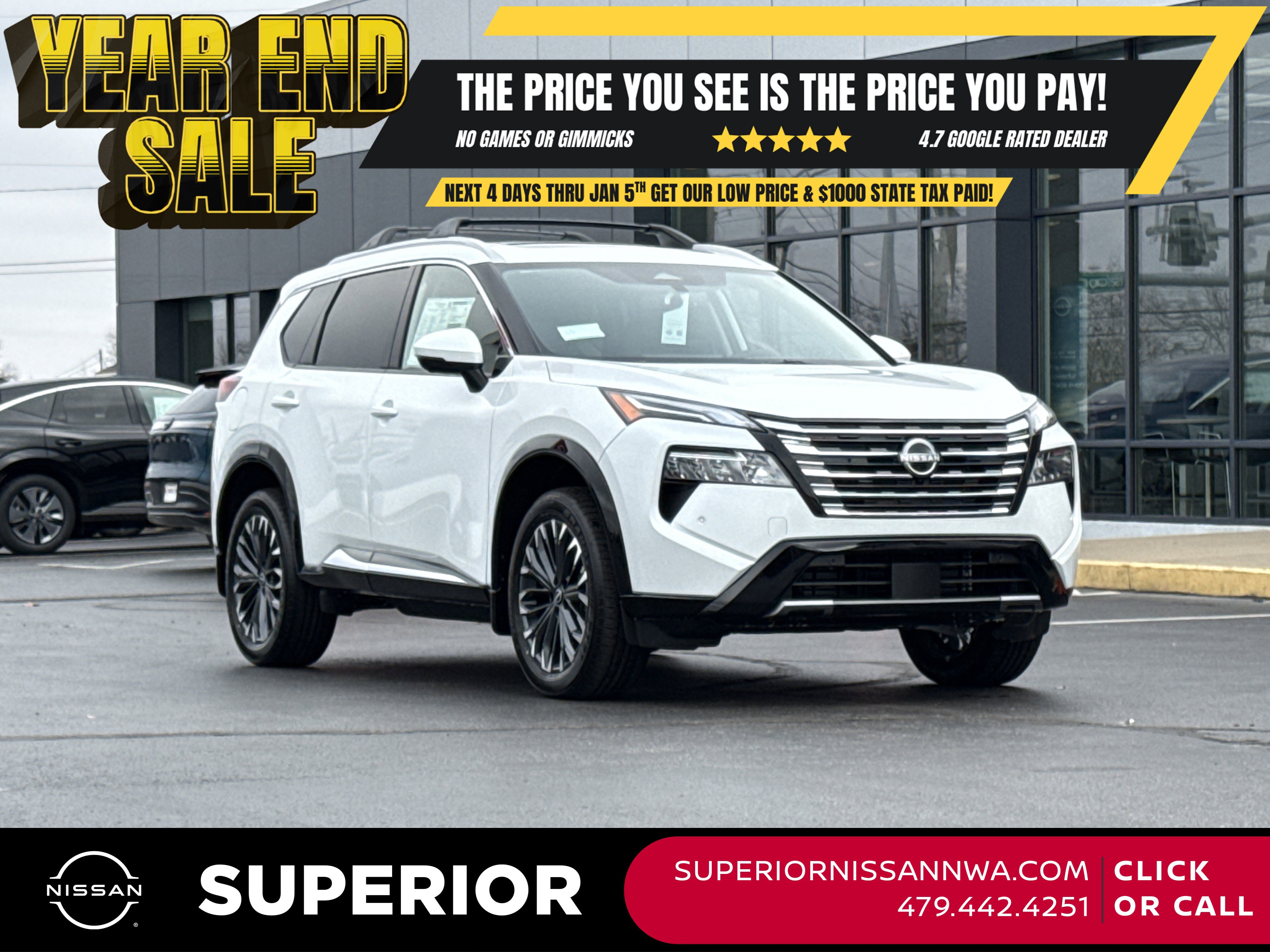 2026 Nissan Rogue Platinum's photo