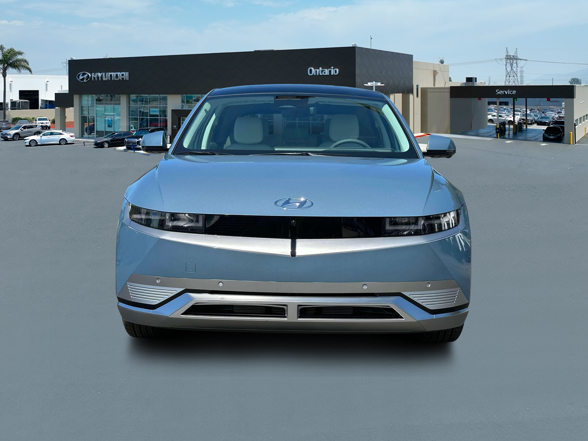 New 2024 Lucid Blue Hyundai Limited image 12