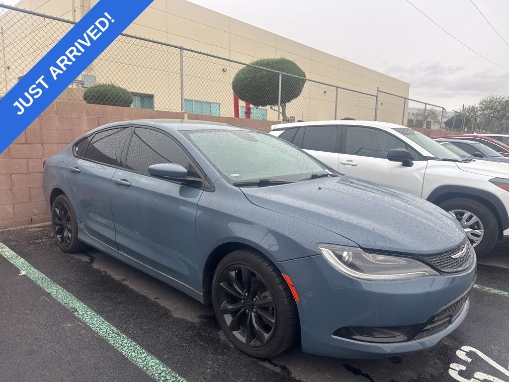 Used 2015 Chrysler 200 S with VIN 1C3CCCBBXFN709491 for sale in Henderson, NV