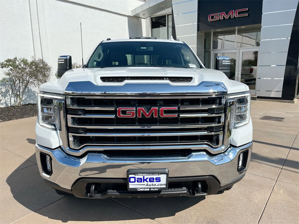 Used 2021 GMC Sierra 2500HD SLT with VIN 1GT49NEY5MF264997 for sale in Kansas City