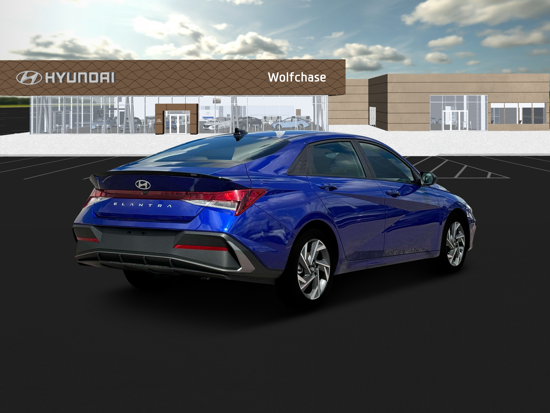 New 2025 Blue Hyundai SEL Sport image 7