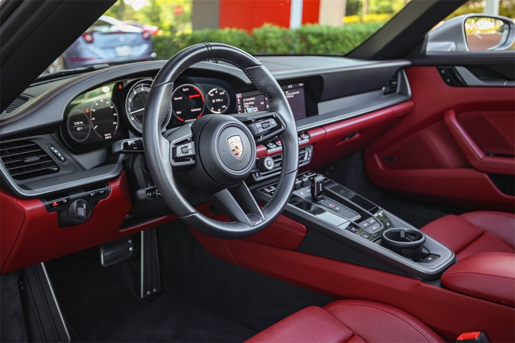 Used 2021 GT Silver Metallic Porsche Carrera S image 36