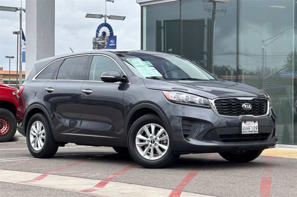Used 2019 Kia Sorento LX with VIN 5XYPG4A38KG510734 for sale in Fullerton, CA