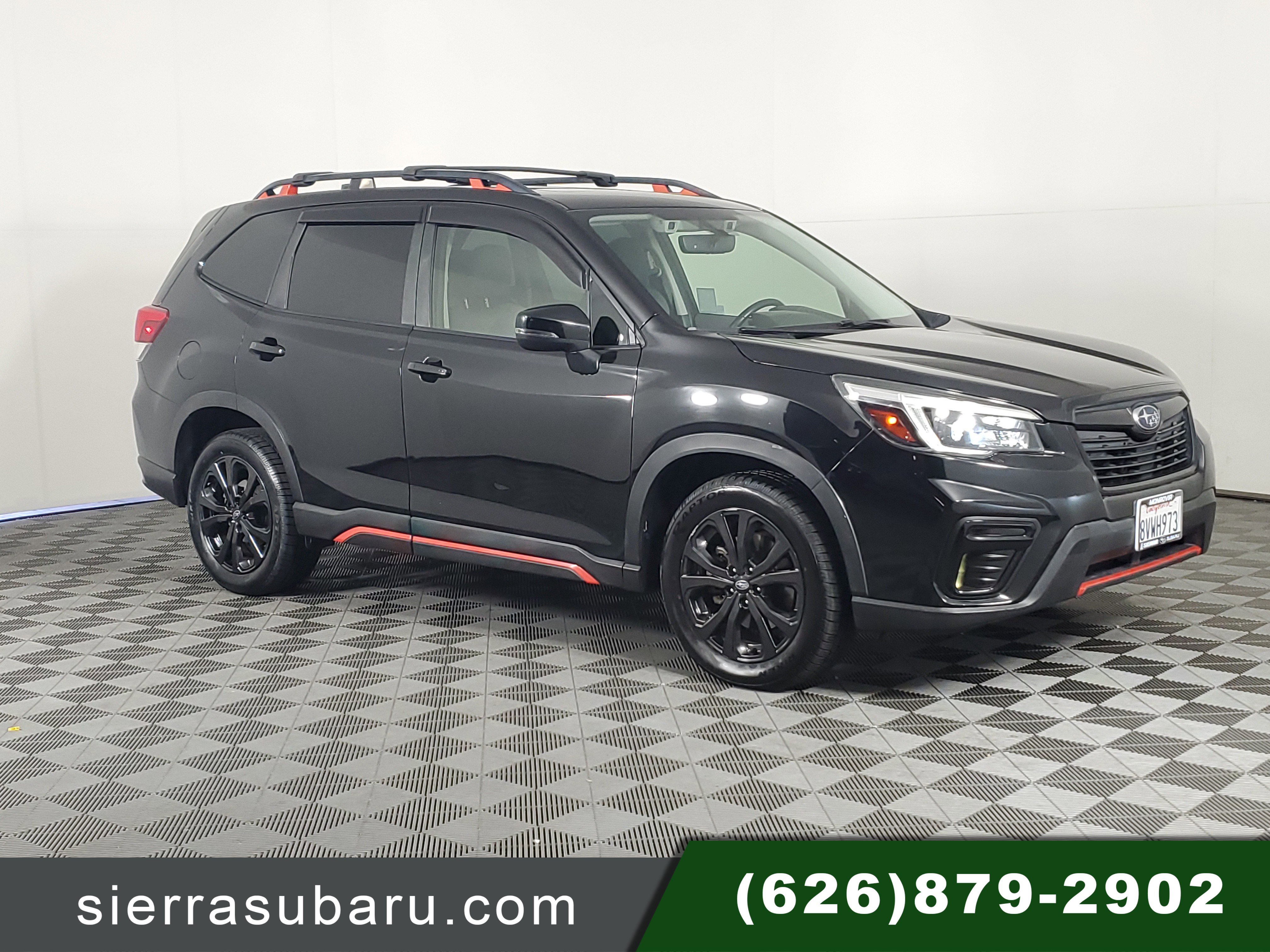 Used 2021 Crystal Black Silica Subaru Sport image 1