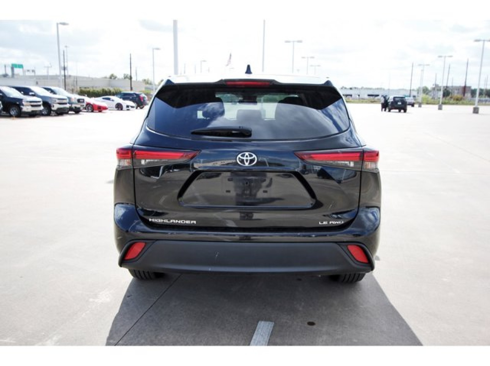 2024 Toyota Highlander LE Black at Robbins Nissan