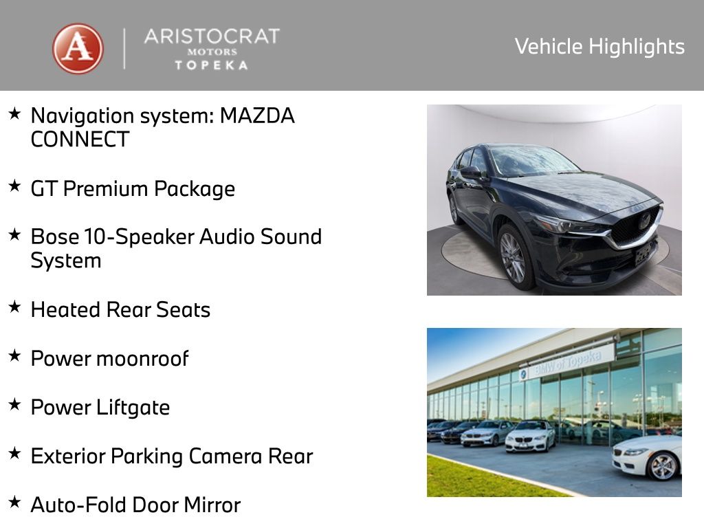 Used 2019 Mazda CX-5 Grand Touring with VIN JM3KFBDM3K1695515 for sale in Kansas City