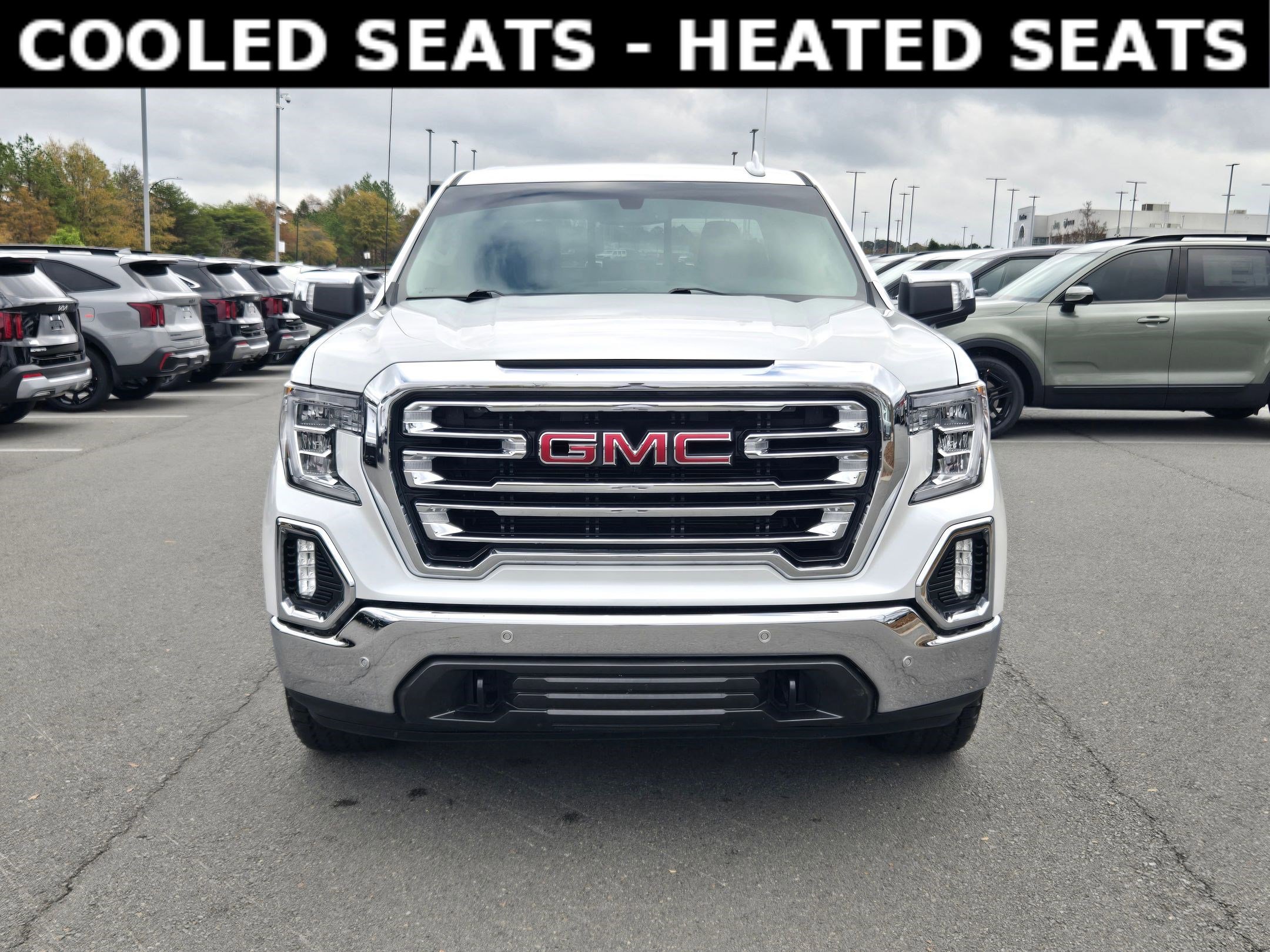 Used 2020 GMC Sierra 1500 SLT with VIN 3GTU9DEL2LG182737 for sale in Little Rock