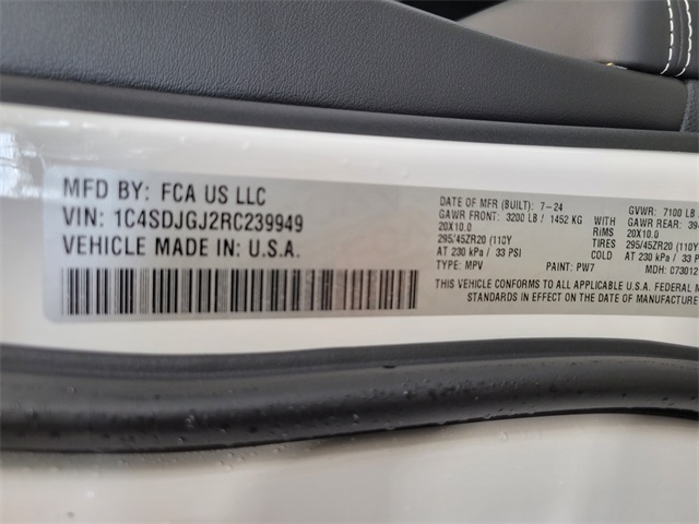 2024 Dodge Durango SRT 392 photo 26