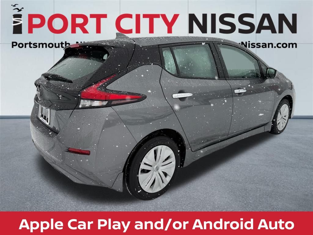 Used 2023 Nissan Leaf S with VIN 1N4AZ1BV1PC555689 for sale in Portsmouth, NH