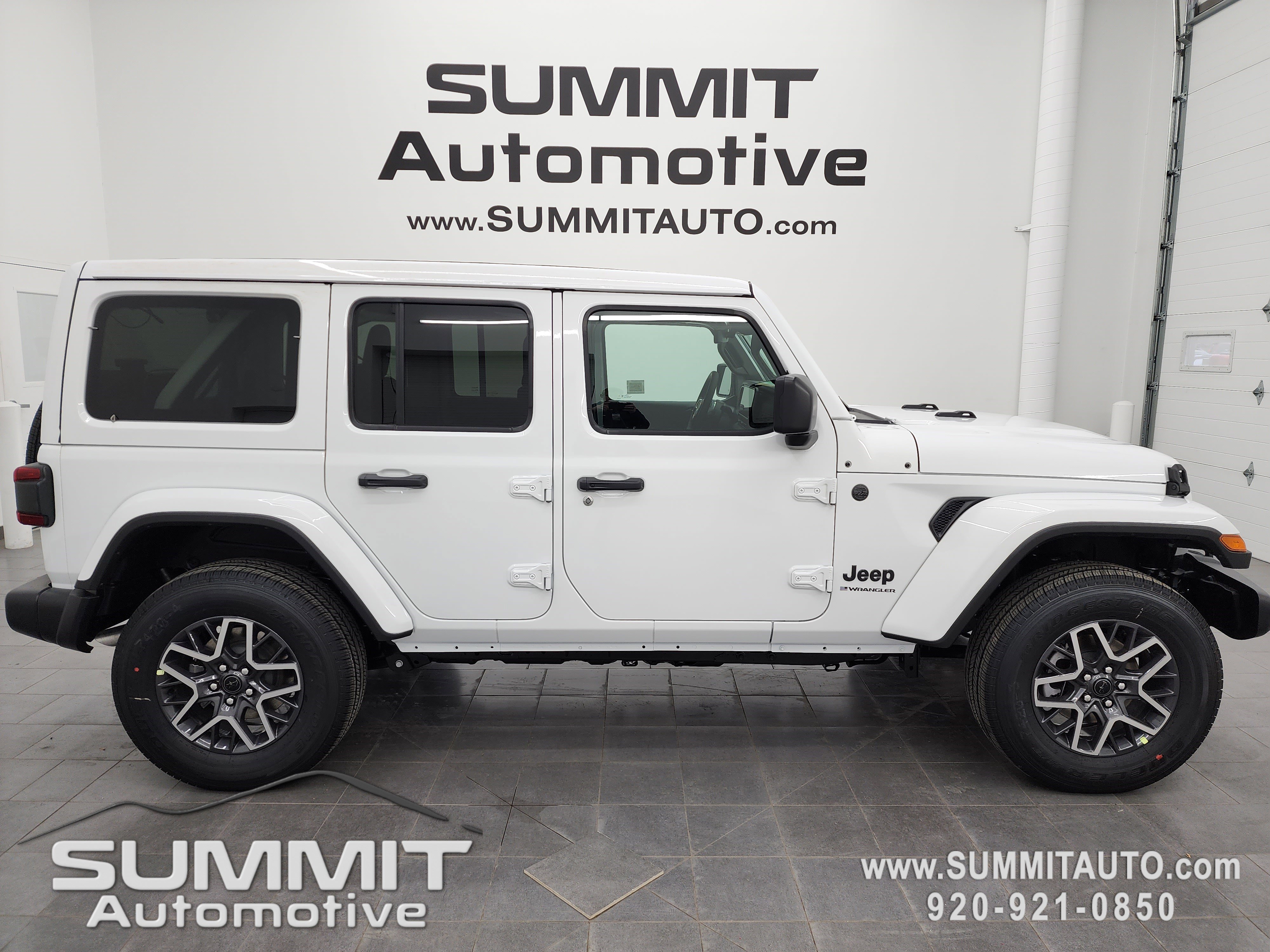 New 2025 Jeep Wrangler Sahara 4D Sport Utility in Fond du