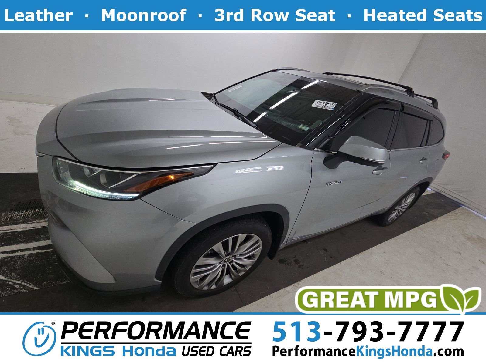 2020 Toyota Highlander Platinum's photo
