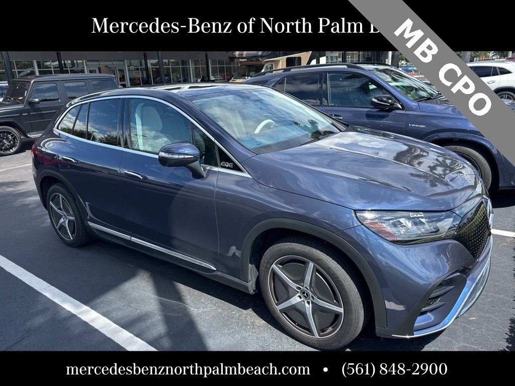 Certified 2023 Mercedes-Benz EQE SUV Base with VIN 4JGGM2CB4PA002071 for sale in Palm Beach Gardens, FL